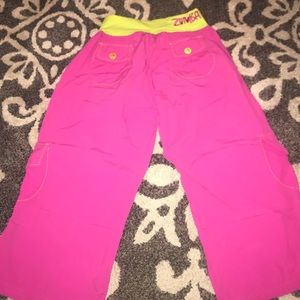 Women’s Zumba dance pants, size XLarge, fushcia